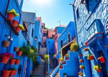 blue city morocco