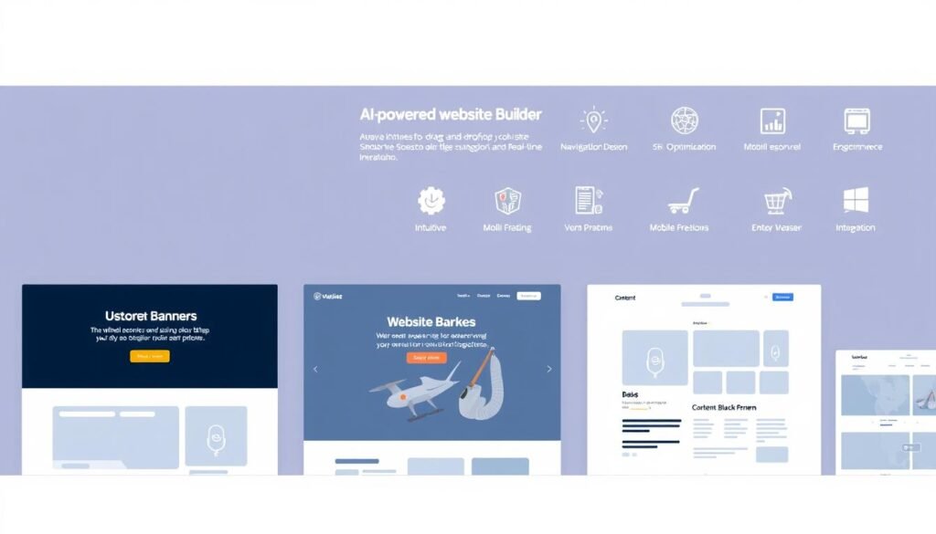 AI website builder features AI website builder features