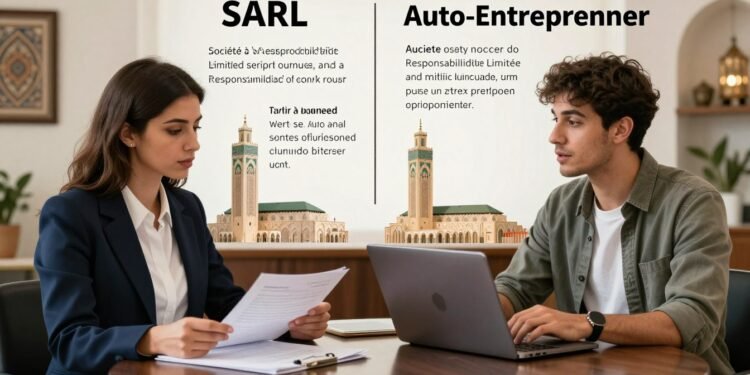 sarl vs auto-entrepreneur maroc